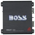BOSS Audio Systems R3002 - Riot 600 Watt, 2 Channel, 2 4 Ohm Stable Class AB, Full Range, Bridgeable, Mosfet Car Amplifier with Remote Subwoofer Control