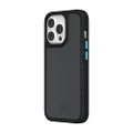 Incipio Optum Case for iPhone 13 Pro, Black Oyster/Black/Electric Blue