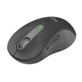Logitech Signature M650 L Full Size Wireless Mouse - For Large Sized Hands, 2-Year Battery, Silent Clicks, Customisable Side Buttons, Bluetooth, for PC/Mac/Multi-Device/Chromebook