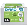 Dymo S0722390 Label Writer Large Address Label, 36mm x 89mm, White, (Pack of 24), 6240 Count