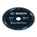 Bosch 1x Multi Material Circular Saw Blade (for Metal, Plastics, Wood, Ø 216 mm - 8 1/2 inch, 80 Teeth, Bore 30 mm, + Reduction Ring, Professional Accessories for Circular Saws from Most Brands)