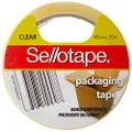 Sellotape Individual Wrap Clear Packaging Tape, 48mm x 50m - 5 Rolls