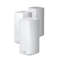 Linksys Velop MX12600 Tri-Band Mesh WiFi 6 System (AX4200) WiFi Router with up to 830 m² Wireless Coverage, 3.5 Times Faster for More Than 120 Devices - Pack of 3, White