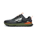 Altra Running Men's Lone Peak 7 Trail Running Shoes, Black/Grey, 9 US Size