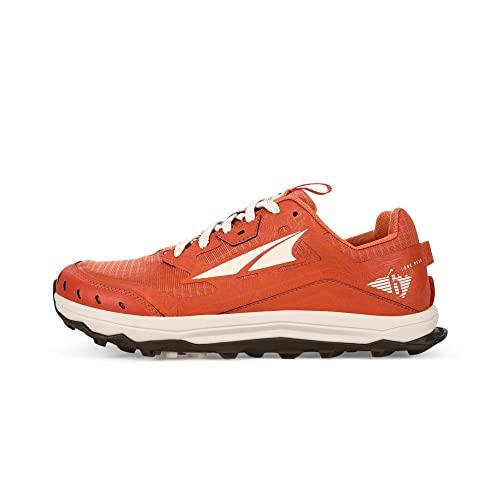 Altra Running Women's Lone Peak 6 Trail Running Shoes, Red/Grey, 6 US Size
