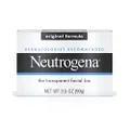 Neutrogena Original Gentle Facial Cleansing Bar with Glycerin, Pure & Transparent Face Wash Bar Soap, Free of Harsh Detergents, Dyes & Hardeners, 3.5 oz (Pack of 6)