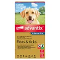 Advantix Fleas, Ticks & Biting Insects for Dogs Over 25kg - 6 Pack