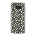 kate spade new york Protective Hardshell Case for Samsung Galaxy S8 Plus - All Over Confetti Dot Clear/Gold/Silver