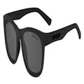 Swank Sport Sunglasses - Ideal For Cycling, Golf, Hiking, Pickleball, Running, Tennis and Great Lifestyle Look, Blackout/Smoke, Medium/Large
