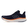 New Balance Men's Fresh Foam X 1080V12 Running Sport Sneakers Shoes Eclipse/Vibrant Orange/Spring Tide/Natural Indigo 10.5
