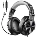OneOdio Over Ear Gaming Headsets for PS4, Xbox One, Nintendo Switch, PC, PS3, Wired Stereo Headsets with Boom Mic and On-Line Volume&MIC Control, Studio DJ Headphones with Soft Earmuffs, Share-Port