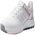adidas Women's EQT Spikeless Golf Shoes, Footwear White/Almost Pink/Grey Three, 7