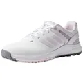 adidas Women's EQT Spikeless Golf Shoes, Footwear White/Almost Pink/Grey Three, 7