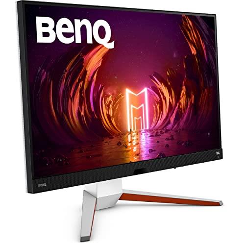BenQ MOBIUZ EX3210U 32 Inch 4K IPS Gaming Monitor, 144Hz 1ms, HDR600, True 10-bit, HDMI 2.1, 98% P3, 99% Adobe RGB, Gaming Color Optimizer, FreeSync Premium Pro, Built-in Speaker/Mic, Remote Control