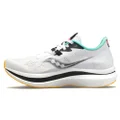 Saucony Womens Endorphin Pro 2 Fitness Running Shoes White 10 Medium (B,M)