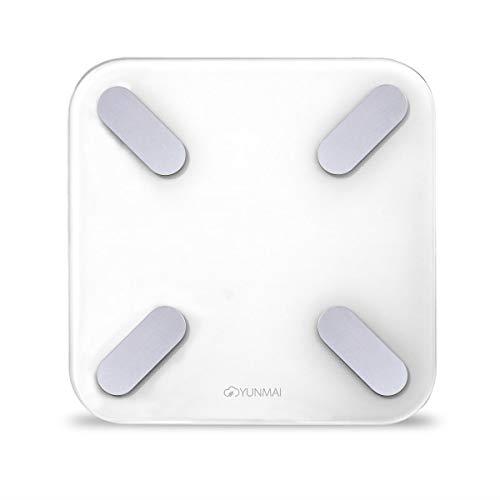 Yunmai X Mini 2 Bluetooth Smart Scale with 13 Body Measurement Functions, White