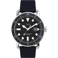 Timex Military Men's Analog Quartz Black Watch 42mm, TW2U01900, Blue