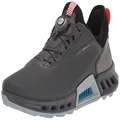 ECCO Men's Biom C4 Boa Gore-tex Waterproof Golf Shoe, Magnet/Black, 7-7.5