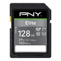 PNY 128GB Elite Class 10 U1 V10 SDXC Flash Memory Card