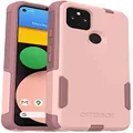 OtterBox Commuter Series Case for Google Pixel 4a 5G (5G ONLY, not Compatible with 1st gen Pixel 4a) - Non-Retail Packaging - Ballet Way (Pink Salt/Blush)