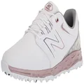 New Balance Women's Fresh Foam Linkssl V2 Golf Shoe, White/Rose Gold, 9.5 US
