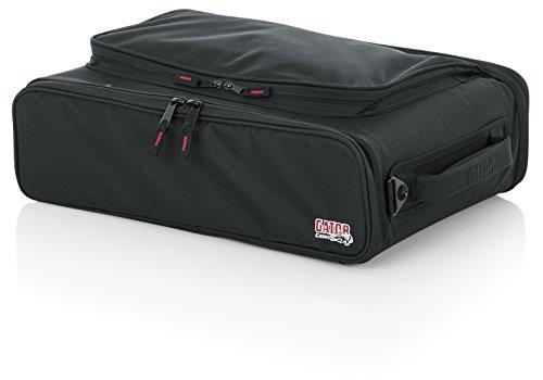 Gator Cases Lightweight Rack Bag with Removable Shoulder Strap; 2U Rack - 12.5" Rackable Depth (GR-RACKBAG-2U), Black