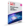 Bitdefender Total Security - 5 Devices | 2 year Subscription | PC/Mac | Activation Code by Mail