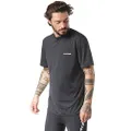 Dakine Mens Heavy Duty Loose Fit Short Sleeve Surf Shirt Black - 6.5 oz Loose fit surf Shirt - Flatlock Seams
