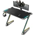 Eureka Ergonomic Call of Duty UAV RGB Gaming Office Desk