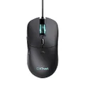 Trust Gaming GXT 981 Redex Lightweight Gaming Mouse, 72 Grams, 200-10.000 DPI, Kailh Switches, Optical Sensor, RGB Mouse, 6 Programmable Buttons, Computer Mouse for PC, Laptop, Windows - Black