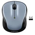 Logitech M325s Wireless Mouse, 2.4 GHz with USB Receiver, 1000 DPI Optical Tracking, 18-Month Life Battery, PC / Mac / Laptop / Chromebook - Light Silver