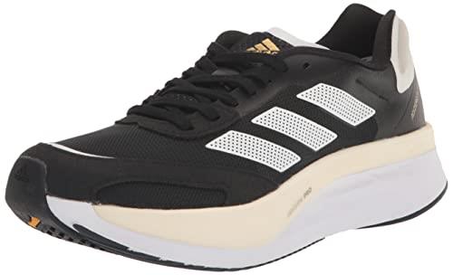 adidas Mens Adizero Boston 10 Athletic and Training Shoes Black 12 Medium (D)