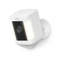 Ring Spotlight Cam Plus Battery by Amazon | 1080p HD Video, Two-Way Talk, Colour Night Vision, LED Spotlights, Siren, DIY installation