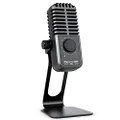 IK Multimedia iRig Stream Mic Pro, Condenser Microphone with Integrated Audio Interface for iPhone, iPad, Android, USB Computer, Mac, Windows PC, Ideal for Podcast, Recording, Singing and Gaming