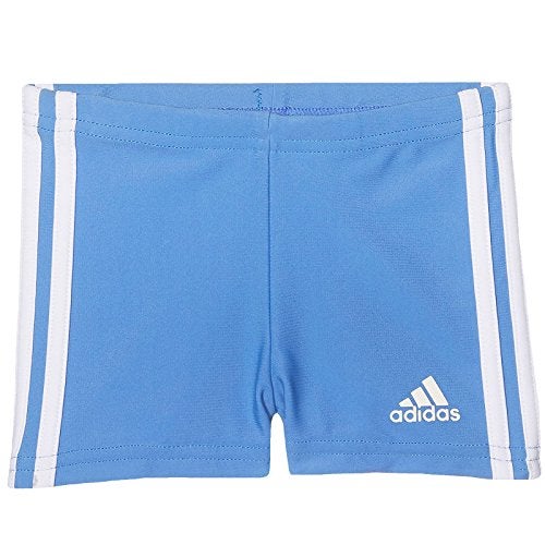 Adidas Boy's Swim Boxer, Blue/White, 4 Years Size