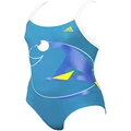 adidas AY1523 Girl's Dory Finding Nemo Swimsuit, Size 116/5-6 Years
