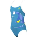 adidas AY1523 Girl's Dory Finding Nemo Swimsuit, Size 116/5-6 Years