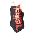 adidas BS0378 Girl's Lineage Shadow Swimsuit, Size 164/13-14 Years