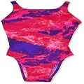 adidas BR5699 Girl's Performance Swim Inf+P Allover Print Swimsuit, Size 28/11 Years
