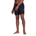 Adidas Men's Short-Length Solid Swim Shorts, Legend Ink, Small