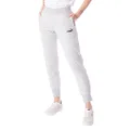 PUMA Women's Essential Sweatpants FL CL, Light Gray Heather, L