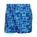 adidas Men's Graphic Swim Shorts, Royal Blue, Medium