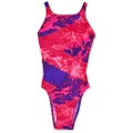 adidas BR5699 Girl's Performance Swim Inf+P Allover Print Swimsuit, Size 26/10 Years