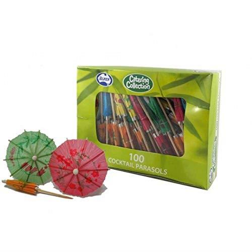 Alpen Paper Cocktail Umbrella Parasols Picks 100 Piece