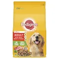 PEDIGREE Adult Dry Dog Food With Mince & Vegetables 3kg Bag, 4 Pack