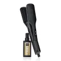 ghd Duet Style Bundle, 2-in-1 Hot Air Styler and Sleek Talker heat protection styling oil, Black