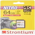 Strontium Nitro SDHC Memory Card, 64 GB