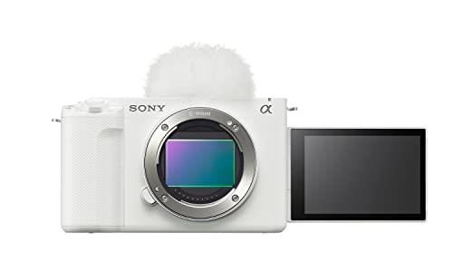 Sony Alpha ZV-E1 Full-Frame Interchangeable Lens Mirrorless Vlog Camera - White (Body Only)