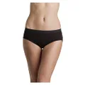 Bonds Women's Cottontails Midi Underwear, Black (3 Pack), 14 US