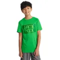 Champion C9 Boys' Tech Short Sleeve Tshirt, Green Screen/Game Mode, L